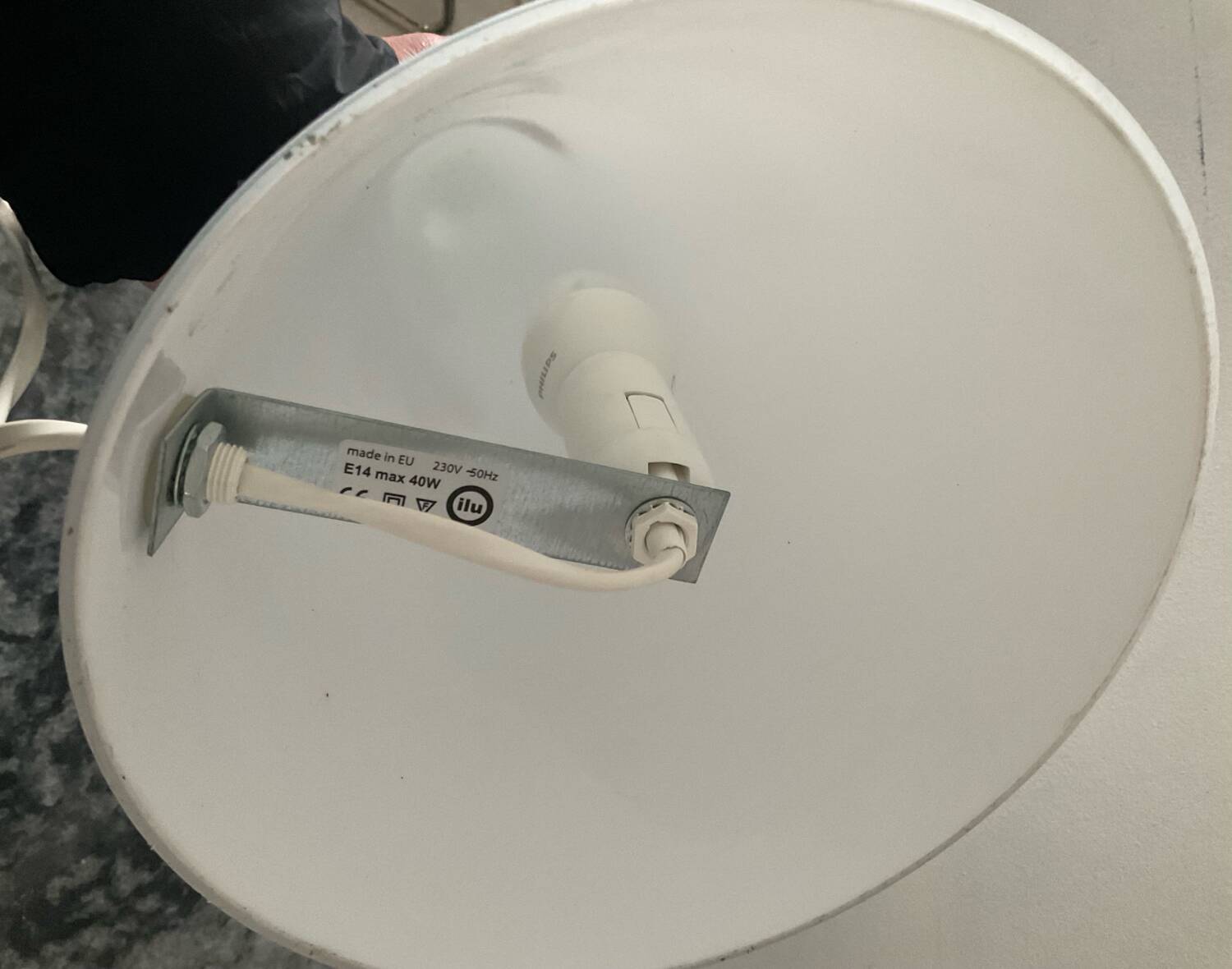 Pair of Teepee lamps, Ilu edition from the 80s-90s.