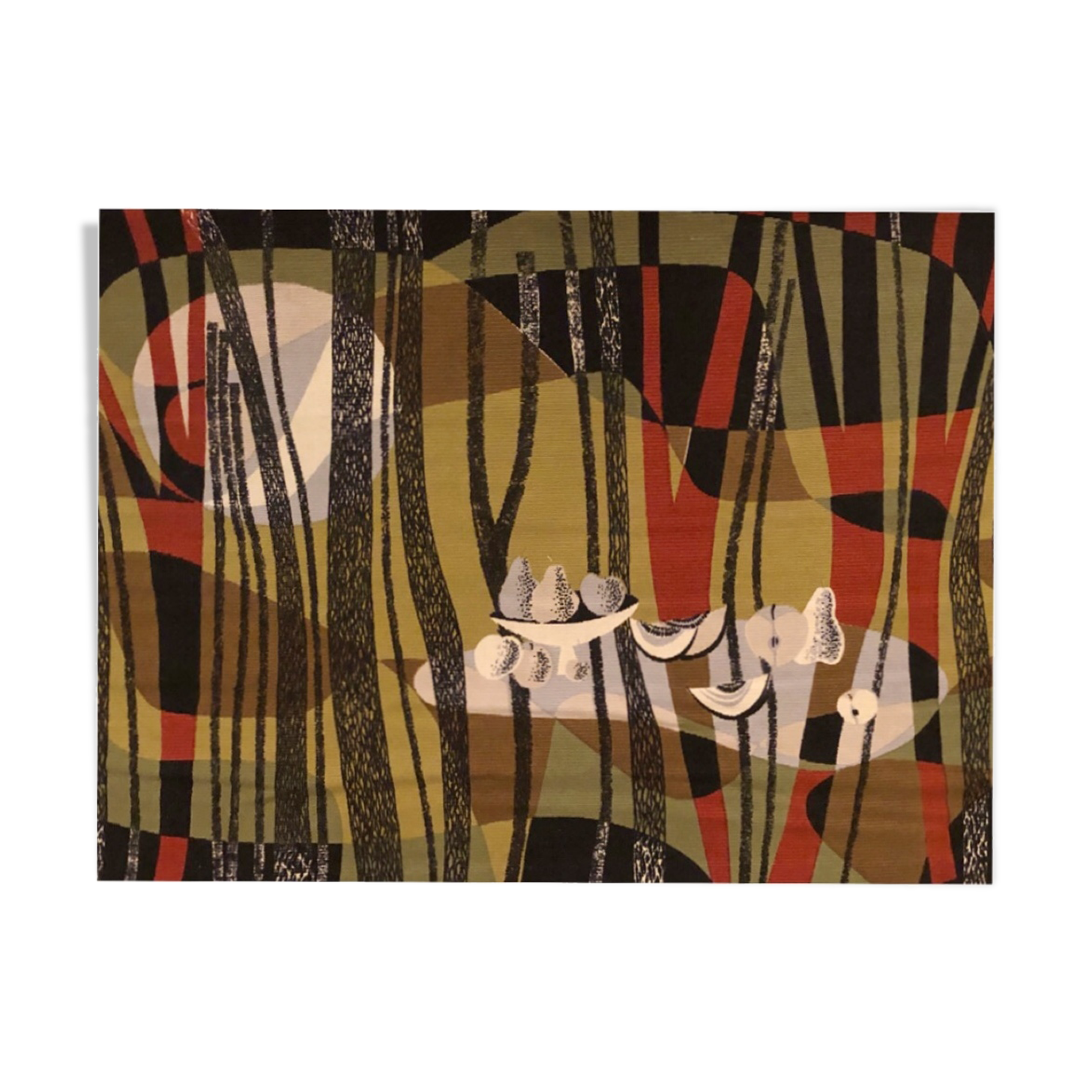 Wool tapestry by René Fumeron
