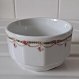 Apilco rose garland sugar bowl