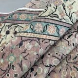 Vintage turkish rug 220x150 cm carpet central anatolian