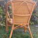 Rattan armchair