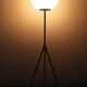 Lampadaire tripode en rhodoïd par Aro Leuchten, Allemagne, 60's
