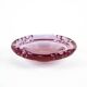 Rosamund Glass Platter by Christer Holmgren for Holmegaard, Denmark, 1960s