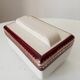 Art Deco bonbonnière from the 1950s, Digoin porcelain.