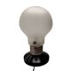 1990 ikea table lamp – vintage bulb shape in frosted glass