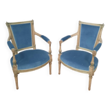 Pair of Directoire armchairs