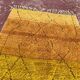 Moroccan Beni Ouarain rug 300 × 200 cm – saffron yellow and black