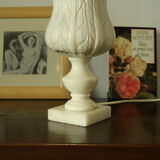Tulip lamp in vintage Albàtre