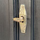 Renovated black Art Deco Parisian wardrobe