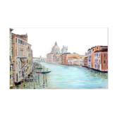 Dibujo de Venecia. Grand canal.