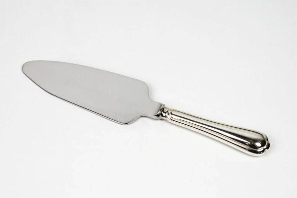 Christofle – Pelle à tarte en métal argenté, modèle Spatours avec écrin d’origine