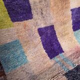 Berber carpet Boujaad from Morocco Abstract Design 255 x 155 cm