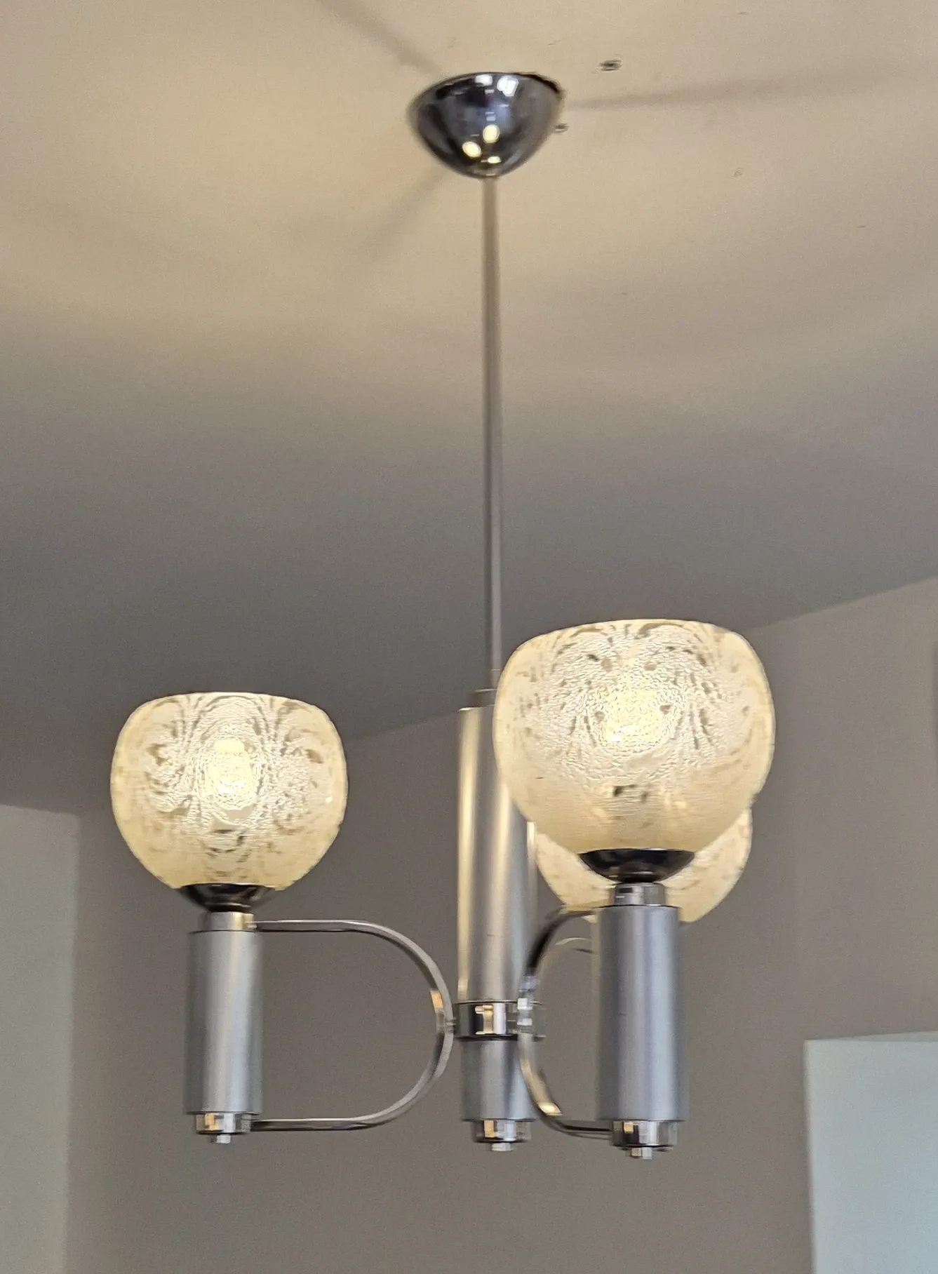 Lustre italien 3 branches 70's