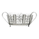 Postmodernist sugar bowl, silver-plated brass, HEFRA, Poland, 1970s