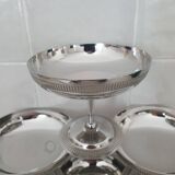 Chrome-plated stainless steel dessert bowls Jean Couzon