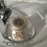 Cona coffee maker with complete depression