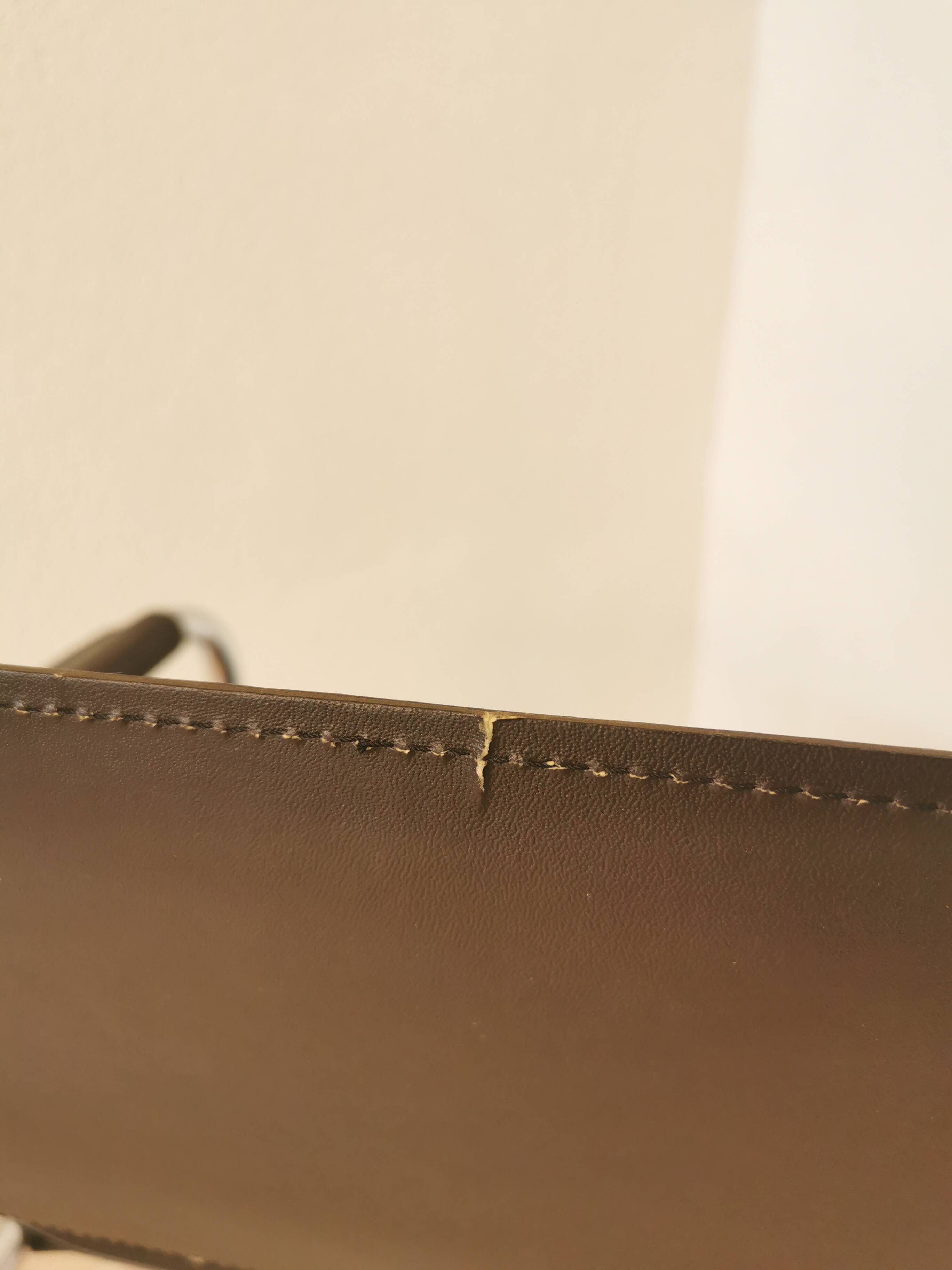 Vintage Mart Stam Style Armchair: Dark Brown Faux Leather Chrome Cantilever