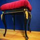 Vintage French style vanity stool