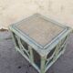 Small bamboo side table