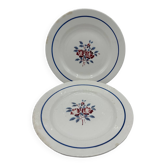 Lot vintage plate
