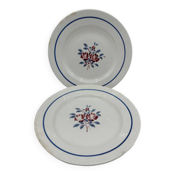 Lot vintage plate