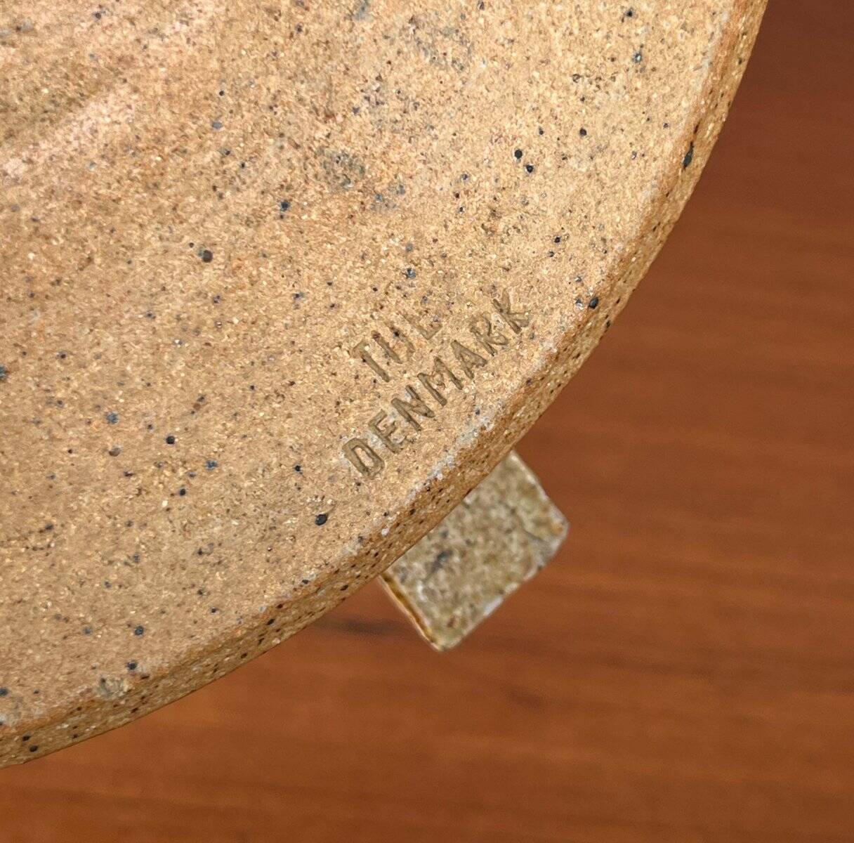 Mid-Century Modern Danish Studio Pottery Bowl by Tue Poulsen for Tue Keramik, 1960s