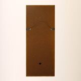 Vintage Scandinavian teak mirror