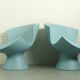 Ensemble de 2 fauteuils lounge Karim Rashid Kite pour Label, 2004
