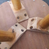 Wooden stool
