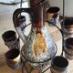 Vintage liqueur service signed Vallauris
