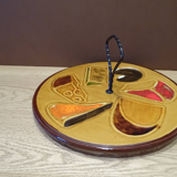 Vallauris Very nice modernist cheese platter