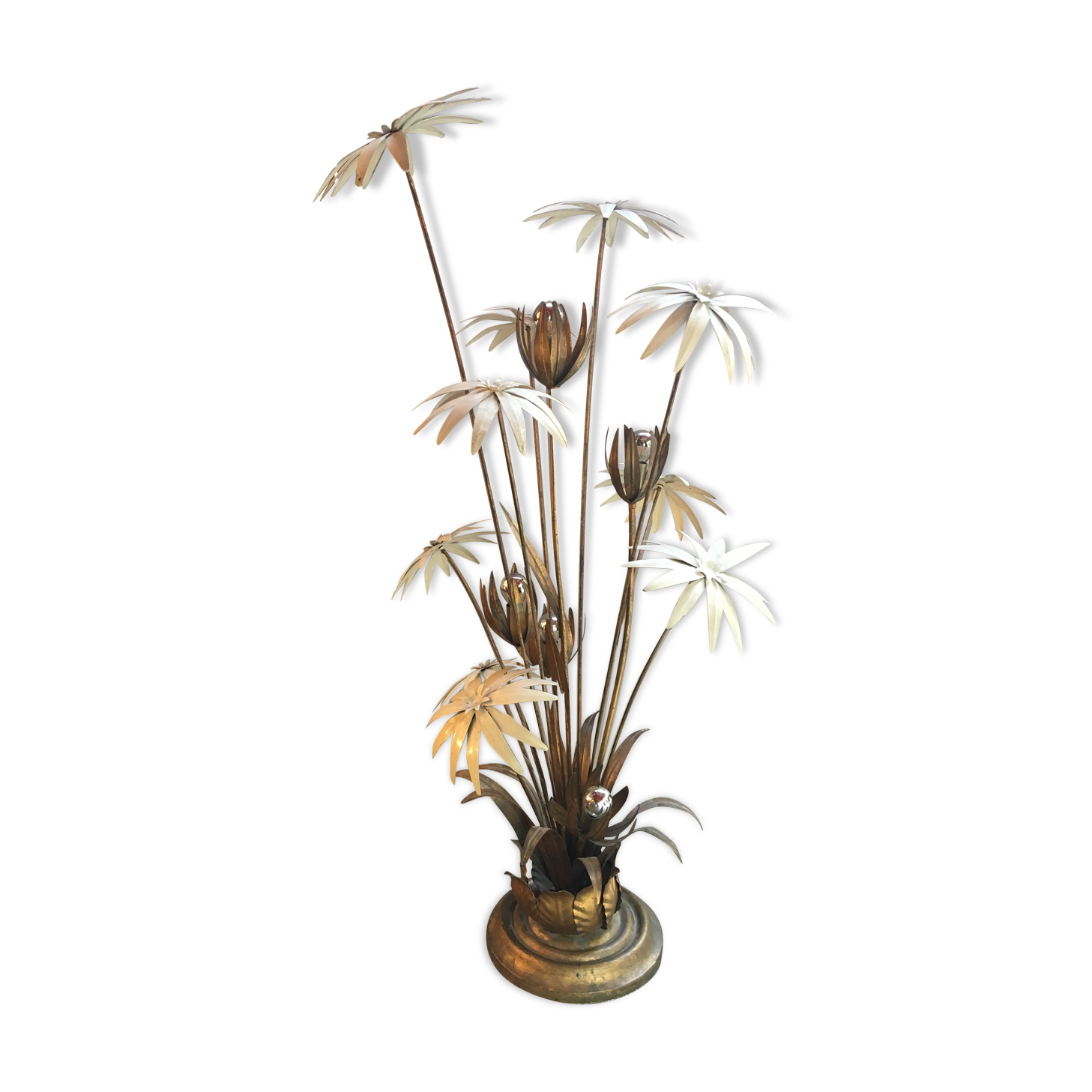 Lampadaire floral Hans Kögl, 1970