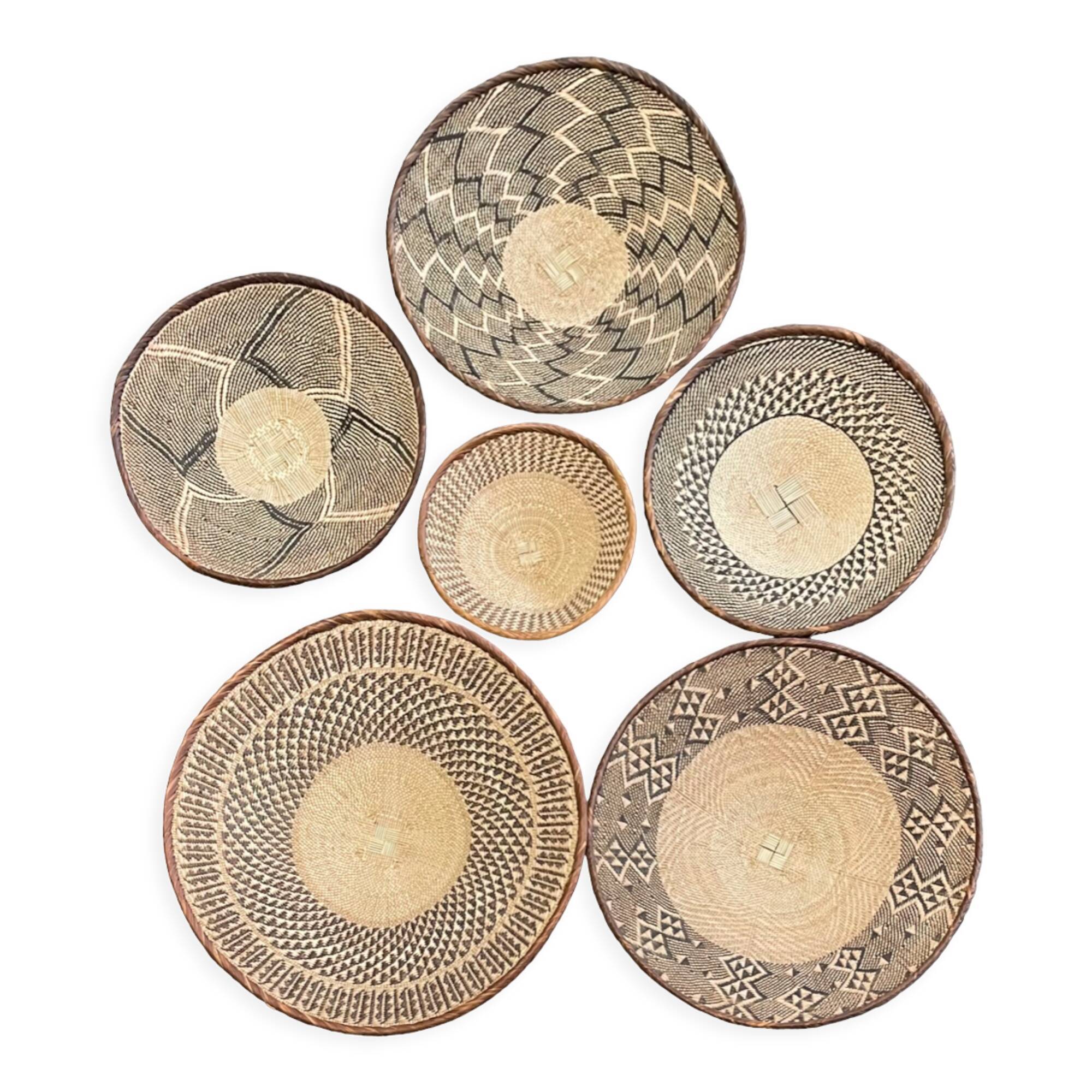 Batonga baskets handmade from zimbabwe