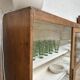 Large antique display cabinet