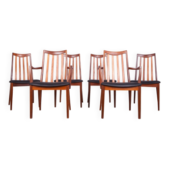 Teak Dining Chairs from G-Plan, 1960s, Set of 6