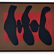 Robert Motherwell (Oil on Canvas, The Dance II, 1952), Poster/ Print, MOMA NY
