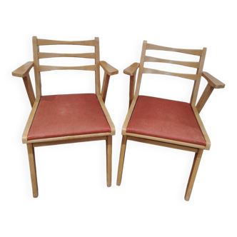 50s Scandinavian armchairs