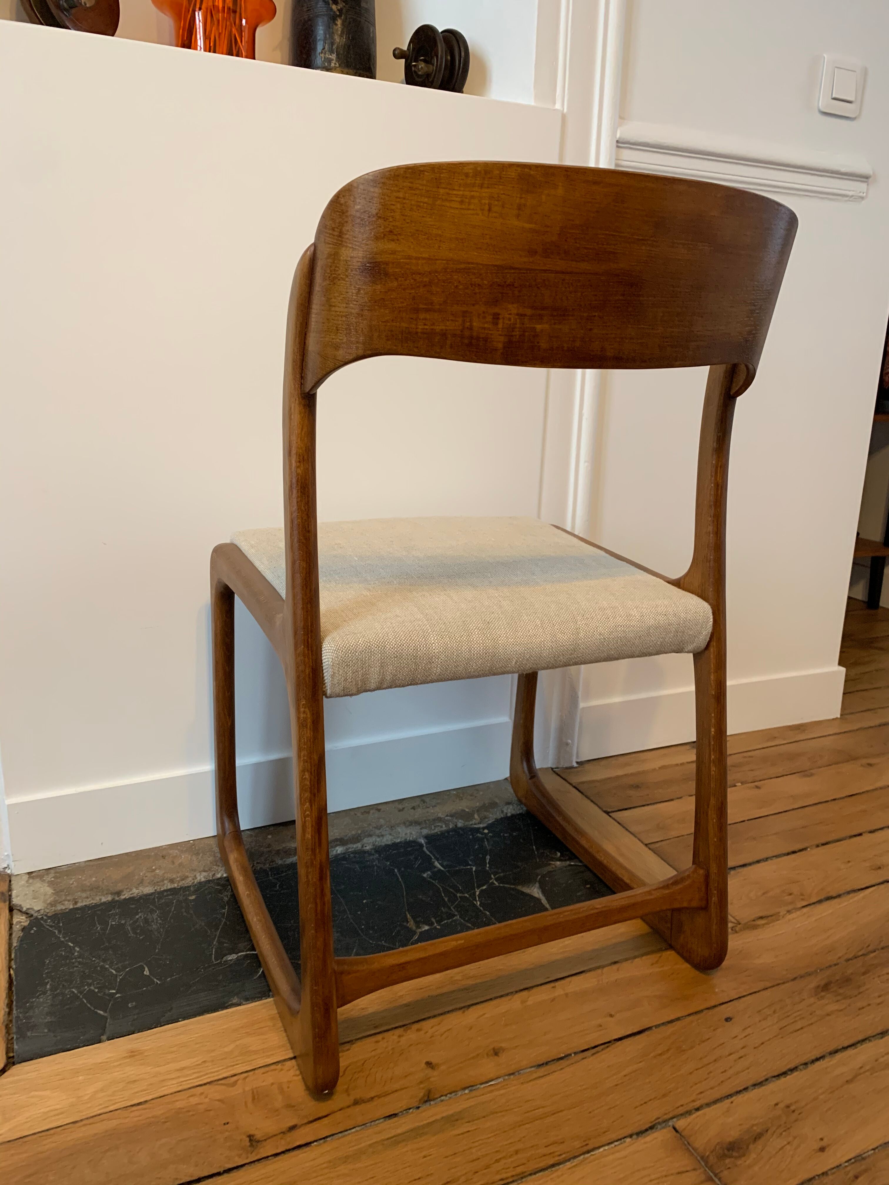 Baumann sled sled chair