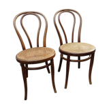 Pair of chairs bistro Thonet No.18 circa 1920