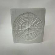 Rare Rosenthal Martin Freyer white ceramic vase , 1960’s