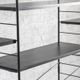 3-Bay shelving system in black by WHB, Germany, 1960’s