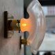 Rare Carlo Nason Murano glass wall sconces