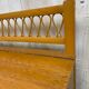 Wooden and wicker box/bench