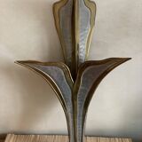 Lily leaf wall lamp