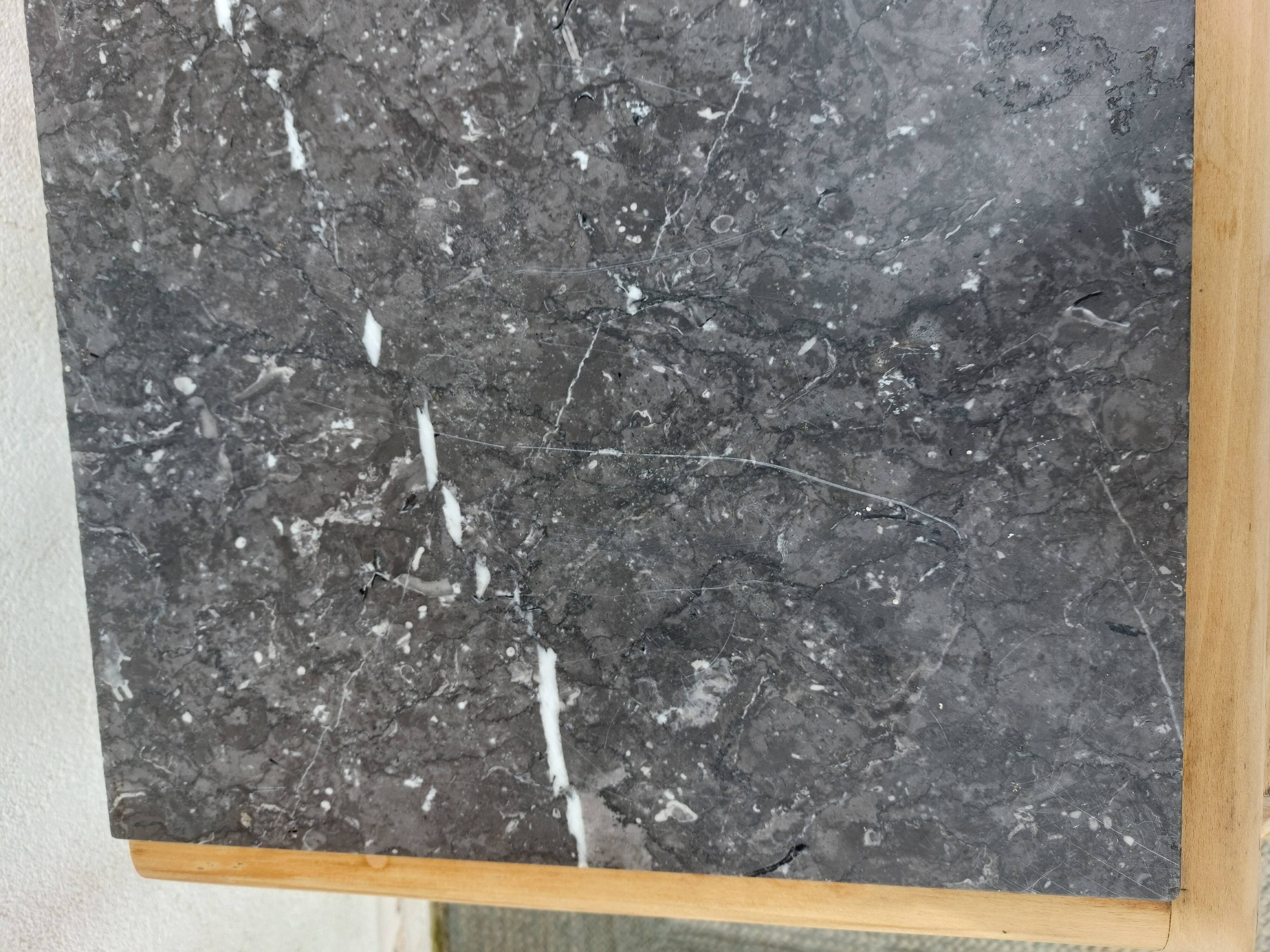 buffet Mado polished, marble top