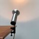 Vintage minimalist clip lamps from the space age, Table or Shelf, by Philips