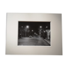Photographie 18x24cm - Tirage argentique noir et blanc - Avenue Hoche - Années 1950-1960