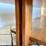 Vintage solid elm table