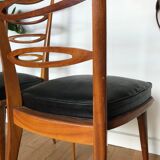Pair of wooden chairs