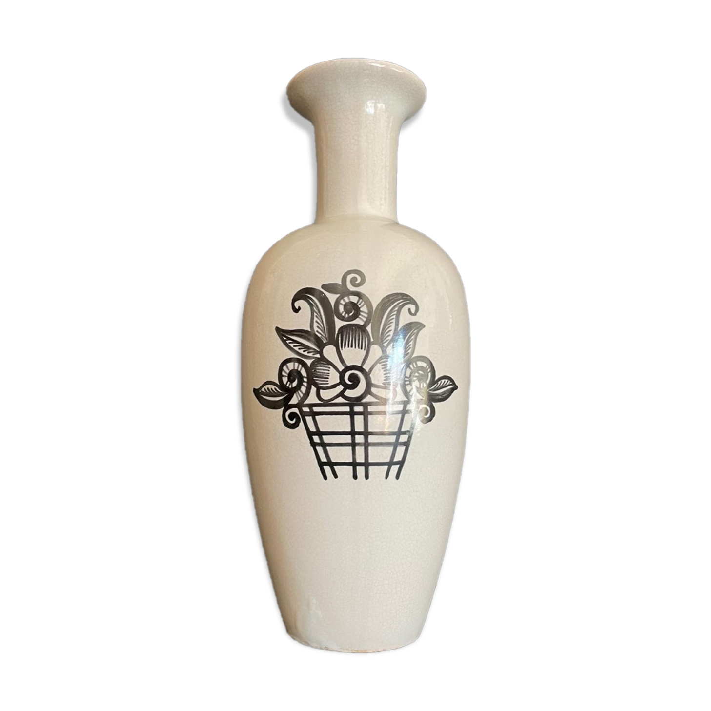 Art Deco Vase Desvres Henri Delcourt
